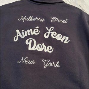 Aime Leon Dore Chain Stitch Quarter Zip Sweatshirt F/W 21